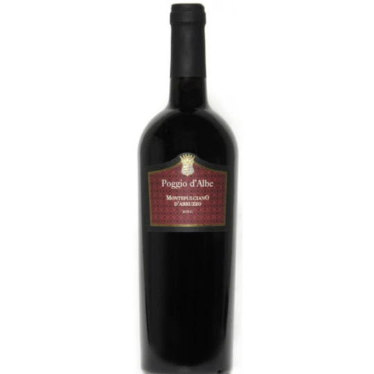 Poggio D`Albe Montepulciano D'Abruzzo DOC Rotwein 0,75L
